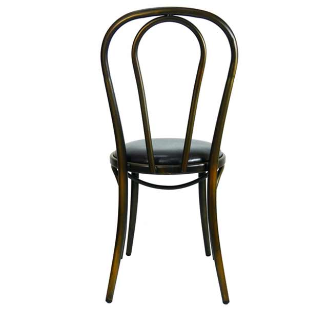 Bentwood Replica Thonet Chair Dining Seating Copper Brown Seat