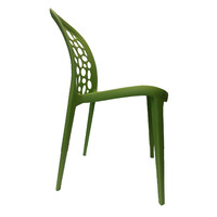 Grace Cafe Chair Outdoor Stackable Dining Green