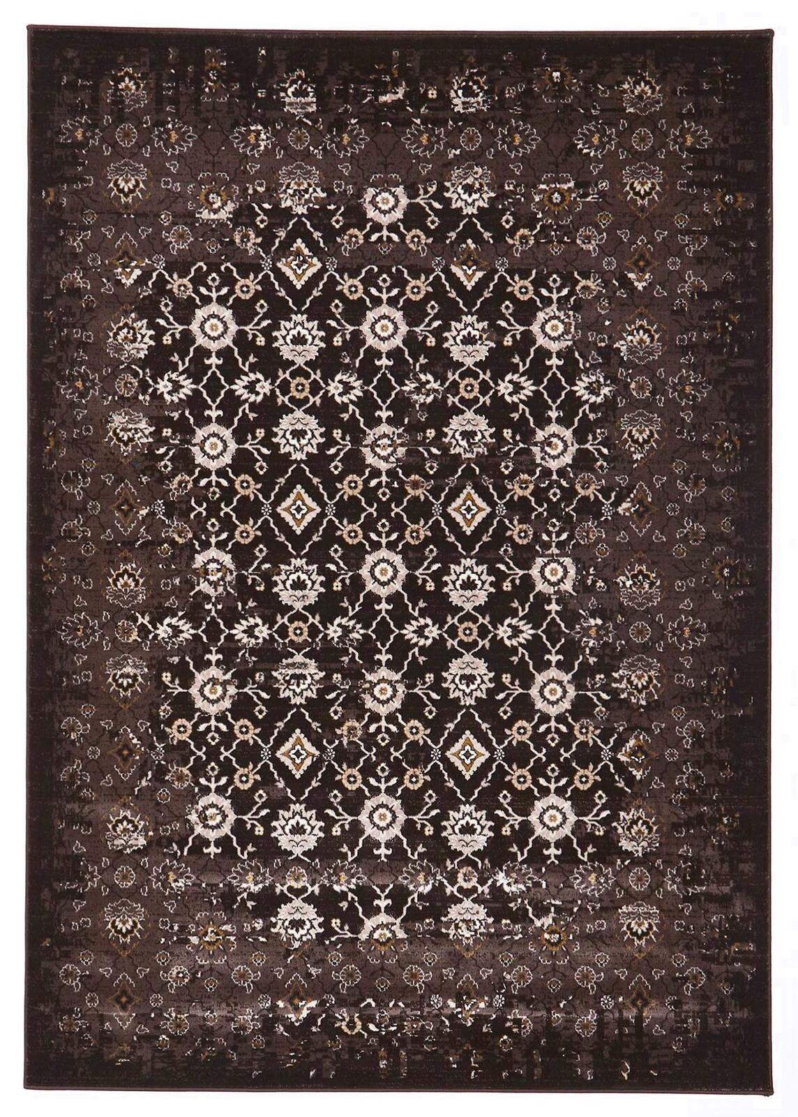 Rug Culture Royal Kashan Designer Flooring Rugs Area Carpet Chocolate