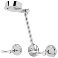 Phoenix Tapware Lever Shower Set Spout & 2x Taps Rhapsody RL220 CHR Chrome