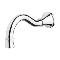 Shepherd Crook Basin Bath Outlet Bathroom Spout Chrome Phoenix Tapware Nostalgia NS0900-00-1