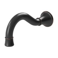 Shepherd Crook Basin Bath Outlet Bathroom Spout Antique Black Phoenix Tapware Nostalgia NS0900-33-1