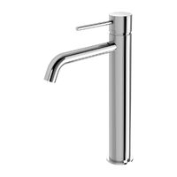 Vessel Basin Mixer Curved Outlet Bathroom Tap Chrome Phoenix Tapware VIVID Slimline VS7901-00-1