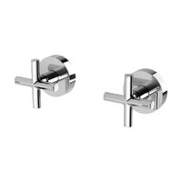 Wall Top Assemblies 15mm Extended Spindles Bathroom Levers Chrome Phoenix Tapware Slimline Plus 119-0670-00-1