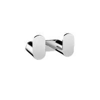 Meir Curvaé Double Robe Hook Chrome MRRH-2D00N-C