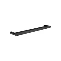 Meir Curvaé Double Towel Rail 600mm Matte Black MRTR-3D60N