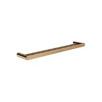 Meir Curvaé Double Towel Rail 600mm Lustre Bronze MRTR-3D60N-PVDBZ