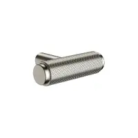 Meir Öppen T-Pull Cabinet Handle Vanity Cabinet Linear Knurled Brushed Nickel MRCH-3T00N-PVDBB