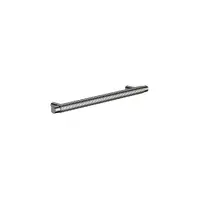 Meir Öppen Round Pull 200mm Vanity Cabinet Handle Knurled Gun Metal MRCH-2P20N-PVDGM