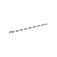 Meir Öppen Round Pull 520mm Vanity Cabinet Handle Knurled Brushed Nickel MRCH-2P52N-PVDBN