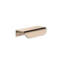 Meir Öppen T-Pull Cabinet Handle Edge Pull 75mm Cabinet Handle Champagne MRCH-1E07N-CH