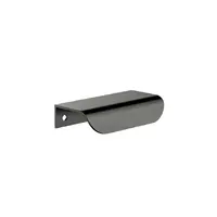 Meir Öppen T-Pull Cabinet Handle Edge Pull 75mm Cabinet Handle Gun Metal MRCH-1E07N-PVDGM