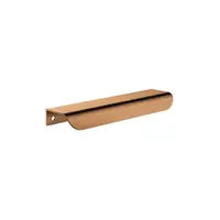 Meir Öppen Edge Pull 150mm Cabinet Handle Lustre Bronze MRCH-1E15N-PVDBZ