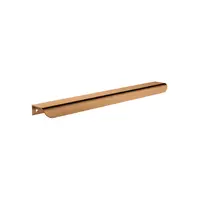 Meir Öppen Edge Pull 300mm Cabinet Handle Lustre Bronze MRCH-1E30N-PVDBZ