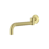 Meir Round Swivel Wall Spout Bath / Basin Outlet Tiger Bronze MS16-PVDBB