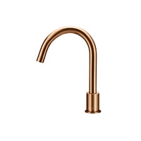 Meir Round Hob Mounted Swivel Spout Bathroom Laundry Outlet Lustre Bronze MS11-PVDBZ