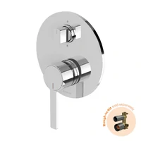 Phoenix Tapware Lexi MKII SwitchMix Shower / Bath Diverter Mixer (Fit-Off Kit Only) Chrome 123-2940-00