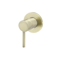 Meir Round Shower Wall Mixer Tap Tiger Bronze MW03-PVDBB