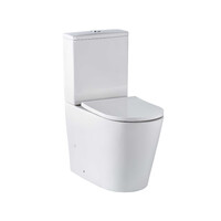 Seima Wall Faced Ceramic Toilet Suite Clean Flush 90-190 Setout Back and Bottom Entry Slim 20mm Soft Close Seat with SS Hinges MODIA WF 191758