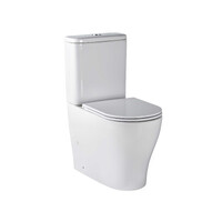 Seima Wall Faced Ceramic Toilet Suite Clean Flush Easy Care Height 90-190 Setout Back and Bottom Entry Flat Soft Close Seat SS Hinges LIMNI WF 191840