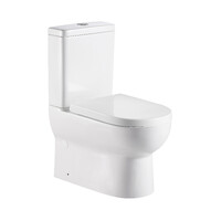 Seima Wall Faced Ceramic Toilet Suite Vortex Flush 100- 180 Setout Back Bottom Entry Classic Quick Release Soft Close Seat CHIOS WF VTX 192640