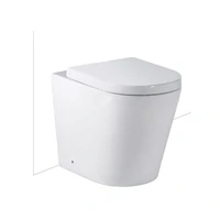 Seima Floor Mount Ceramic Toilet Pan Clean Flush 90-115 Setout S and P Trap Deluxe 40mm Soft Close Seat with SS Hinges MODIA FM 191771