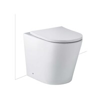 Seima Floor Mount Ceramic Toilet Pan Clean Flush 90-115 Setout S and P Trap Slim 20mm Soft Close Seat with SS Hinges MODIA FM 191770