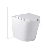 Seima Floor Mount Ceramic Toilet Pan Clean Flush 90-115 Setout S and P Trap Flat Soft Close Seat with SS Hinges MODIA FM 191841