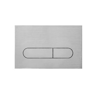 Seima Series 500 Dual Toilet Flush Buttons Brushed Nickel FLUSH PLATE 500 192063