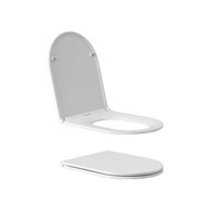 Seima Toilet Seat Flat Premium Thermoset (UF) SS Pns Soft Close suit Limni, Modia, Arko, Maxim and Lagoa Toilet Pans TOILET SEAT 191859