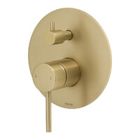 Brasshards Mixx Anise Shower Diverter Mixer Brushed Gold Lead Free 11SL754AF