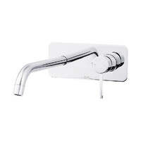 Brasshards Mixx Anise Wall Plate Mixer With 250mm Spout Chrome 11SL758CL