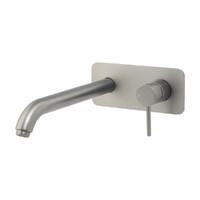 Brasshards Mixx Anise Wall Tub Mixer Gun Metal 11SL756G