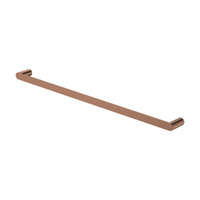 Fienza Empire Slim Single Towel Rail 800mm Brushed Copper 88901800CO