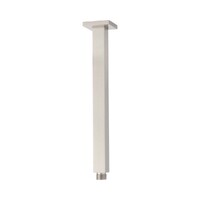 Brasshards Mixx Chai Dropper Arm 300mm Brushed Nickel 11SSD01B