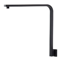 Brasshards Mixx Chai High Rise Shower Arm Matte Black 11SSA02M