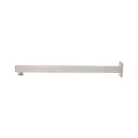 Brasshards Mixx Chai Straight Shower Arm 380mm Brushed Nickel 11SSA01B