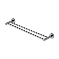 Brasshards Mixx Chia Double Towel Rail 750mm Chrome 13RDR01C