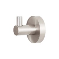 Brasshards Mixx Chia Robe Hook Brushed Nickel 13RRH01B