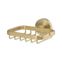 Brasshards Mixx Chia Soap Basket Brushed Gold 13RSB01A