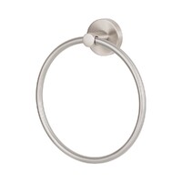 Brasshards Mixx Chia Towel Ring Brushed Nickel 13RTR01B