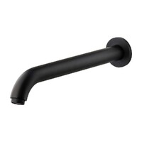 Brasshards Mixx Matcha 300mm Bath Spout Matte Black 11RSP03M