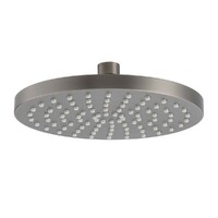 Brasshards Mixx Matcha Abs Shower Head 200mm Gun Metal 11RSH02GL