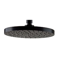 Brasshards Mixx Matcha Abs Shower Head 200mm Matte Black 11RSH02ML