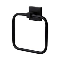 Brasshards Mixx Mint Towel Ring Matte Black 13STR01M