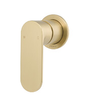 Brasshards Mixx Saffron Shower Mixer (60mm Backplate) Brushed Gold Lead Free 11SL952AF