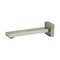 Brasshards Mixx Sage Bath Spout 200mm Brushed Nickel 11SL900B