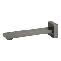 Brasshards Mixx Sage Wall Basin Spout 200mm Gun Metal 11SL901GL