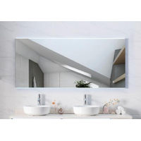 Remer Lucy 1500mm x 750mm Bathroom Mirror LED Lighting with Demister L150D