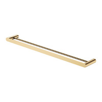 Fienza Empire Slim Double Towel Rail 800mm Urban Brass 88908800UB